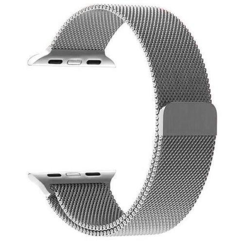 Apple Watch Metal Wrist Belt Silver - 38-40-41mm